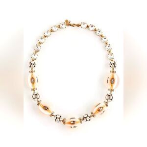 ANN TAYLOR OVERSIZE SEQUIN NECKLACE NWOT NOS